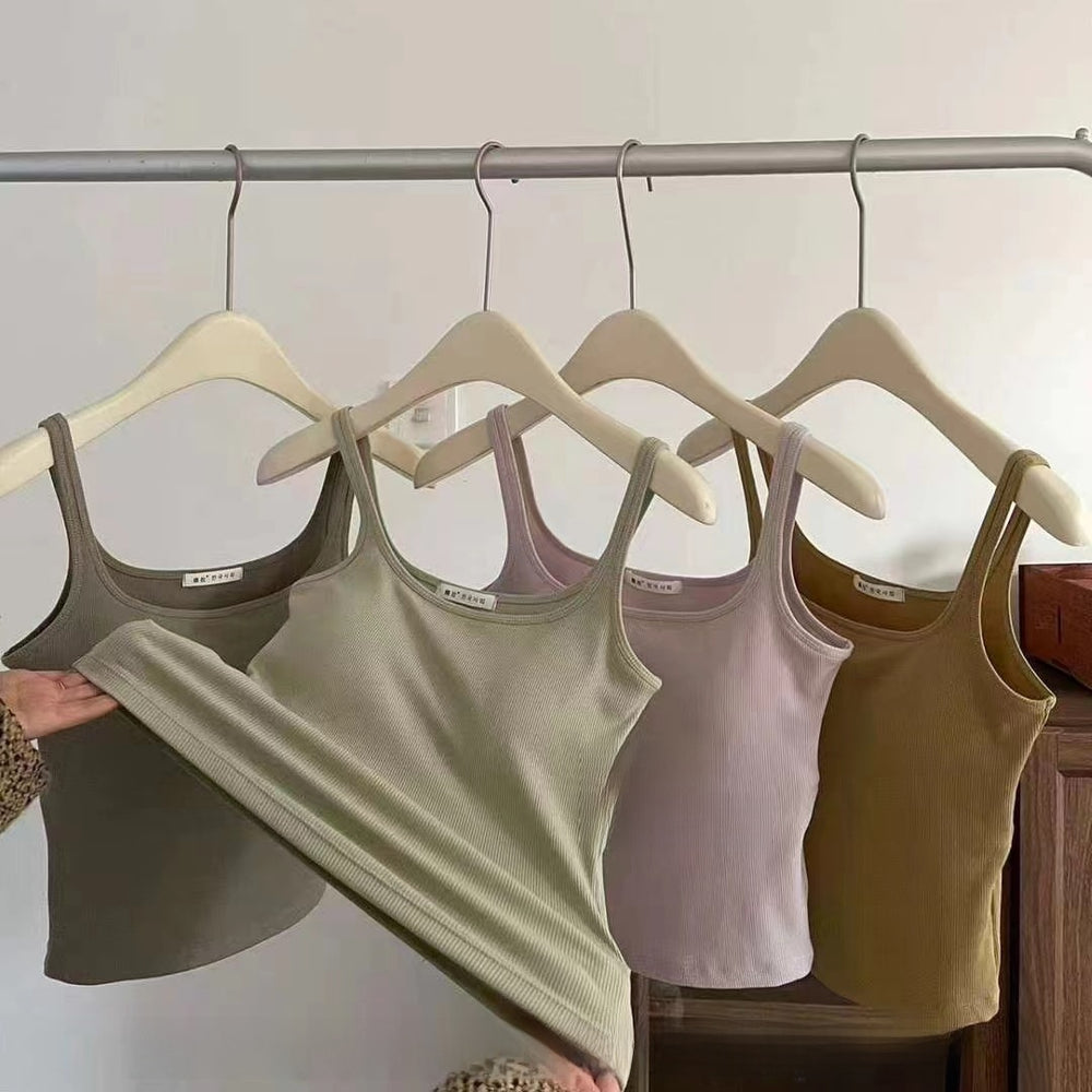 Women's Breathable Camisole with Chest Pad