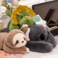 Panda, Koala, Sloth, Dinosaur, Bear & Little Panda Plush Doll Gift – Kids Soft Stuffed Toy